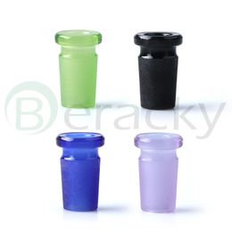 DHL!! Beracky Mini Glass Convert Adapters Smoking Female Male 10mm 14mm Coloured Adapter For Water Bongs Dab Rigs