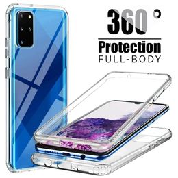 New 360 Shockproof Cases for Samsung Galaxy S21 Ultra S20 S10 S10E S9 S8 Plus S7 Edge A02S A12 A32 A42 A52 A72 A21S M31S Cover