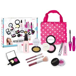 Kids Toys Simulation Cosmetics Set Pretend Makeup Toys Girls Play House Simulation Blinger Makeup Girls Play Bling Cosmetic Toy LJ201009