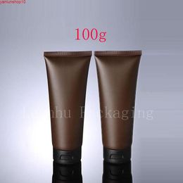 100g X 50 Empty Brown Soft Tube For Cosmetic Packaging 100ML Lotion Cream Plastic Bottle Skin Care squeeze Containers Tubehigh quatiy