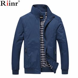 RIINR New Jacket Men Fashion Casual Loose Mens Jacket Sportswear Bomber Jacket Mens Jackets and Coats Plus Size M- 5XL 201116