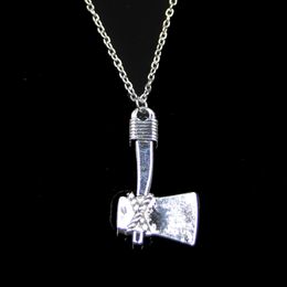 Fashion 41*21mm Axe Axe Pendant Necklace Link Chain For Female Choker Necklace Creative Jewellery party Gift