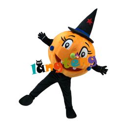 Mascot Costumes1092 Pumpkin Mascot Costume Suits Party Game Dress Adults Dress Halloween Party