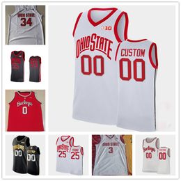 NCAA Ohio State Buckeyes Stitched Basketball Jersey 32 E.J. Liddell 22 Malaki Branham 25 Kyle Young 50 Joey Brunk 3 Eugene Brown III 23 Zed Key 31 Seth Towns 24 Kalen Etzler