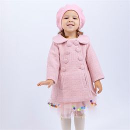 Babyinstar Outwear & Coats for Girls Kids Clothe Autumn Winter Jackets for Girls Toddler Baby Girl Warm & Fashion Outfits Tops 201106