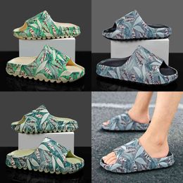 Nxy Slippers Women House Thick Platform Outdoor Unisex Beach Casual Fish Mouth Slides Home Bathroom Non-slip Ladies Man Flip Flops 0210