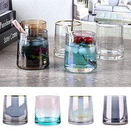 250ml Creative Wine Glasses Whiskey Glass Home Bar Supplies Colourful Phnom Penh Glass Cup 10 Style XD24345