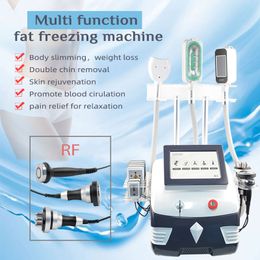 Cryolipolysis Slimming Machine 360 Degree Cooling Fat Freezing Cavitation RF Weight Loss Equipment Diode Lipo Laser Body Shaping Device