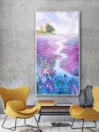 100% Hand painted Landscape Oil Painting Modern Impression Canvas Painting Home Decor Wall Art IMF 1
