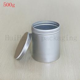 20pcs 500g Aluminium cream jar,cosmetic container,eyeshadow container,power container,mask jar,Cosmetic Jar,Cosmetic Packaging