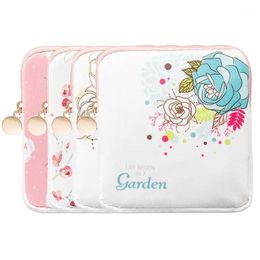 Storage Bags 1PC Sanitary Napkin Bag Brief Cotton Towel Travel Woman Holder Pouch Cosmetic Organiser Case