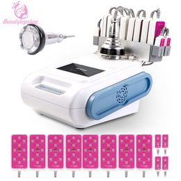 Wholesale Cavitation RF Laser Body Shaping Ultrasound Cellulite Removal Lift 160mw Fat Loss Beauty Equipment