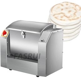 Electric Noodle Machine Press Dough Roller Stainless Steel Desktop Noodle Commercial Kneading Maker Pasta Mixer