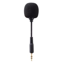 sound remote UK - Sound Cards Portable Microphone For PC Notebook Computer 3.5 MM Plug-in Remote Work Online Courses 3PCS