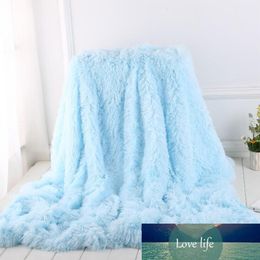 Super Soft Long Coral Fleece Blanket Warm Elegant Cozy Blanket Fluffy Sherpa Sofa Bedding Throw Blanket