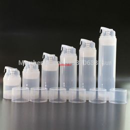 Makeup Tools Transparent Essence Pump Bottle Plastic Airless Bottles For Lotion Shampoo Bath Cosmetic Container 10 pcs/lotpls order