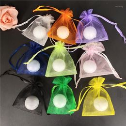 Gift Wrap 50pcs Gifts Bags 17x23cm Small Organza For Packaging Display Storage Bag Pouches Wedding Jewelry Christmas 5Z1