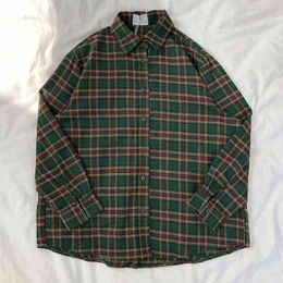 Fashion-Mooirue Dark Green Round Neck Pullover Sweater Long Sleeve Warm Autumn Pullovers Jumper 220104