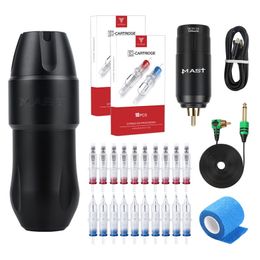 est Mast Tattoo Rotary Machine Pen Accessories for Wireless Set Battery Kit 211228