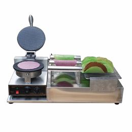 Kolice Commercial food processing Taco Rolling Machine/Taco Maker/Taco Machine/no-Stick Waffle Machine/Cucina Pro Tortilla Maker/Flour Corn Taco Machine