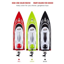 Radio Remote Control Dual Motor Speed Boat RC Racing Boat High-speed Strong Power System Fluid Type Design