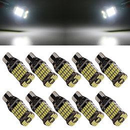 100Pcs/Lot 6000K White Canbus T15 W16W LED Bulb T16 921 912 906 Led Erroe Free Light Bulb Car Reverse Light Auto Backup Bulbs 4014 SMD