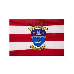 Westmeath Flag Ireland Banner 3x5 FT 90x150cm Double Stitching Flag Festival Party Gift 100D Polyester Indoor Outdoor Printed Hot selling
