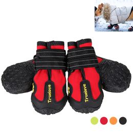 Truelove Outdoor Dog Shoes Rain Waterproof Non-slip Dog Shoe Snow Boots Sneakers for Dogs Shoes All Weather Szapatos Para Perro LJ253l