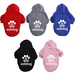 Letter Pet Dog Clothes Dog Apparel French Bulldog Clothing For Dogs Coat Fat Dog Jacket Pet Clothes Hoodies Can Custom Made Logo CPA4215 on Sale