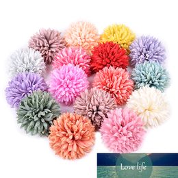 10 pieces 6cm High Quality hydrangea Flower Head Silk Artificial Flower Wedding Decoration DIY wreath gift box scrapbook craft