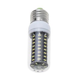 E27 4014 SMD 220-240V Real Power 5W 72 LED Corn Light Energy Saving Lamp Bulb