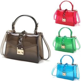 Shoulder Bags Jelly Bag Casual Crossbody For Women Luxury Handbag Brand Bolsa Feminina Transparent Ladies Sac A Main