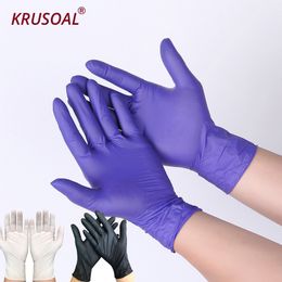 50pcs/lot Disposable Gloves Latex Cleaning Food Gloves Universal Household Garden Cleaning Gloves Home Cleaning Rubber S/M/L Y200421