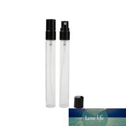 100pcs/Lot 10ml Glass Perfume Bottle 1/3 OZ Empty Cosmetic Sprayer Container Mini Refillable Makeup Packaging Atomizer