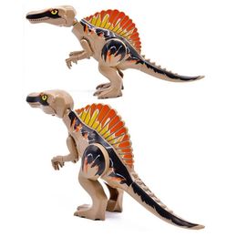 Jurassic Building Blocks Dinosaurs World 2 Figures Bricks Tyrannosaurus Rex Indominus Rex I-Rex Assemble Kids Toys LJ200928