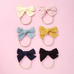 1pc Baby Headband Bow Headbands For Girl Head Band Thin Nylon Hairband Newborn Kids Toddler Hair Accessories