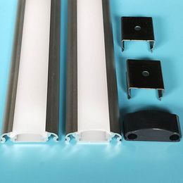 Free Shipping Aluminium LED Strip Fixture Channel Under Counter Cabinet Light Kit Aluminium Profile For LED Strip