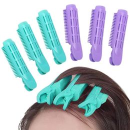 European and USA Wholesale 3 Pcs Hair Bangs Design Hair Curler Clips for Women Girls Colourful Personal DIY Hair Tools