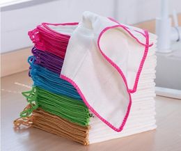 Kitchen Cleaning Cloth Dish Washing Towel Bamboo Fibre Eco Friendly Bamboo Cleanier Clothing RRA11812