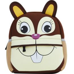 Hot Selling 3D Cute Animal Design Backpack Kids School Bags Boys and Girls Cartoon Shaped Children Backpacks Kindergarten Bag Y200328