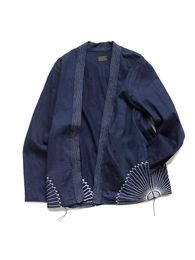 Men's Jackets 20ss Kapital Hirata hohong pure cotton Hefeng embroidery denim shirt Daopao jacket