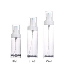 20pcs 80ml 120ml 150ml clear Plastic Bottle With Mist Spray Pump 120cc Empty Perfume Sprayer Container Samll Sample Bottles