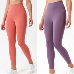 Yoga Outfit Solid Color Women High Waist Stylist Leggings Gym Clothes Womens Pants Workout Lady Elastic Dancing Bodysuit