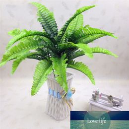 7 Forks Simulation Fern Grass Green Plant Artificial Persian Leaves Flowers Wall Hanging Plants Home Decoration Accessories