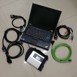 Auto Diagnostic programming tool used laptop Computers T410 I7 4G MB Star C4 Compact 4 SD connect 480GB SSD so/ft-ware V12.2023