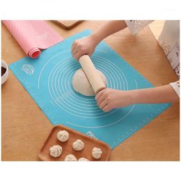 Baking & Pastry Tools Wholesale- Silicone Mat Pad Rolling Cake Cooking Fondant Sheet Cookware Kitchen Tool Accessories Cocina Gadget Cuisine