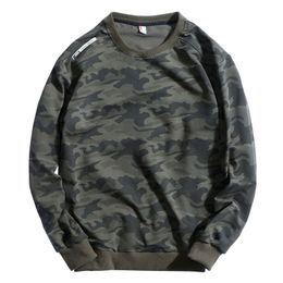 Men Camouflage Sweatshirts Sports Workout Plus Big Size Hoodies Sprotwear Sweatshirts Autumn 8XL 9XL 10XL Oversize Coat 150KG 201112