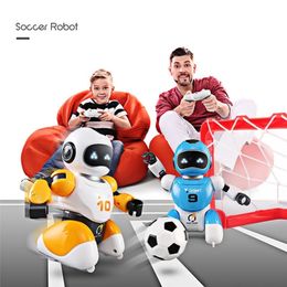 Football Robots Smart USB Charging Remote Control Battle Soccer Robot Toy Singing And Dancing Simulation RC Intelligent Toys 201211