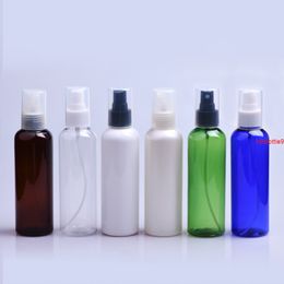 24Pcs 200ML Brown/Blue/Clear/Green/White/Peal White Empty plastic spray bottle Perfume Cosmetic packaging containergood qualtit