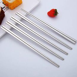304 stainless steel chopsticks Chopsticks suit 10 pairs / sets 2. Optional design Square or circle Safety and hygiene Fashion LX3786
